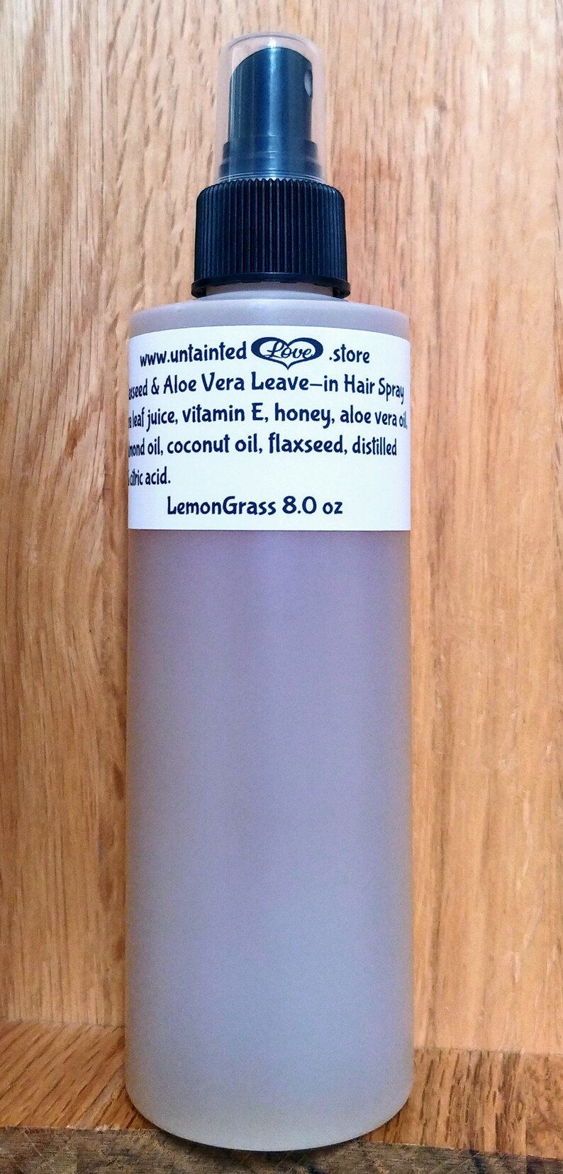 Flaxseed And Aloe Vera Leave In Conditioning Spray Etsy