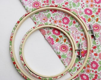 Embroidery Hoop Orbs - Easily Make Your Own