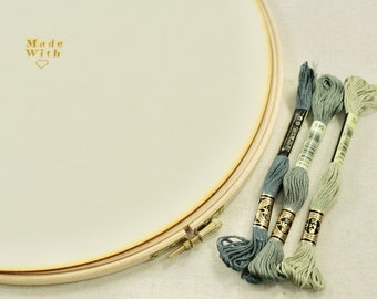 12 inch Wooden Backs For finishing Embroidery Hoops, with 'Made With Love Etching'. Embroidery Hoop Finishing Tutorial