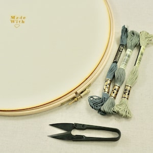 12 inch Wooden Backs For finishing Embroidery Hoops, with &#39;Made With Love Etching&#39;. Embroidery Hoop Finishing Tutorial