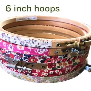 6 inch Embroidery Hoop Sample Sale
