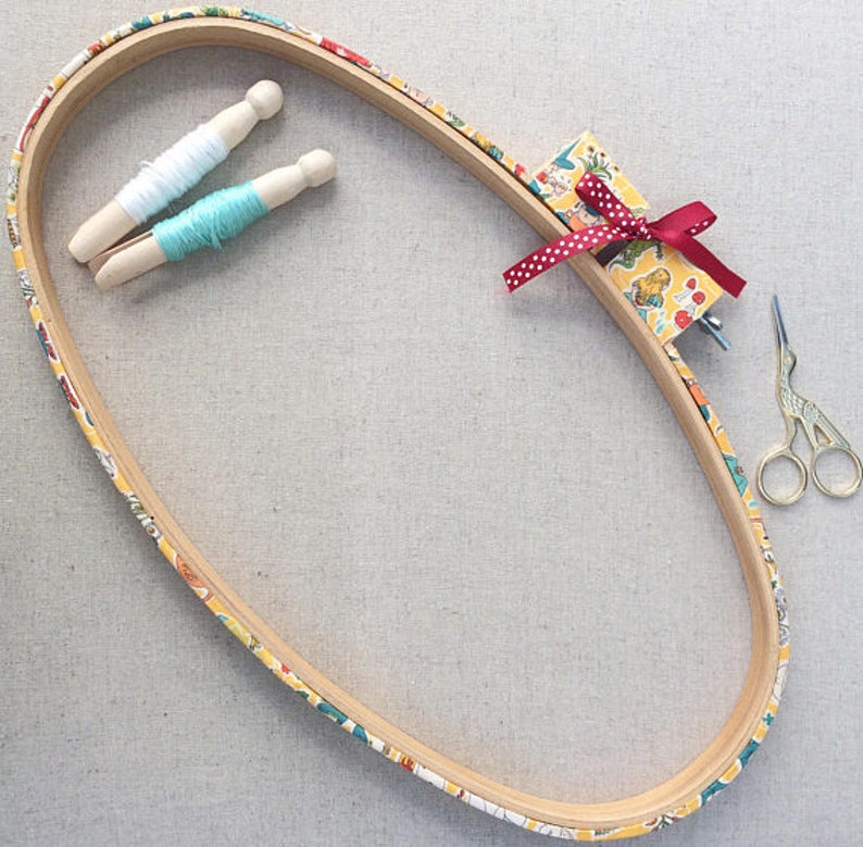 Large Decorative Embroidery hoop Frames. Liberty Tana Lawn Etsy