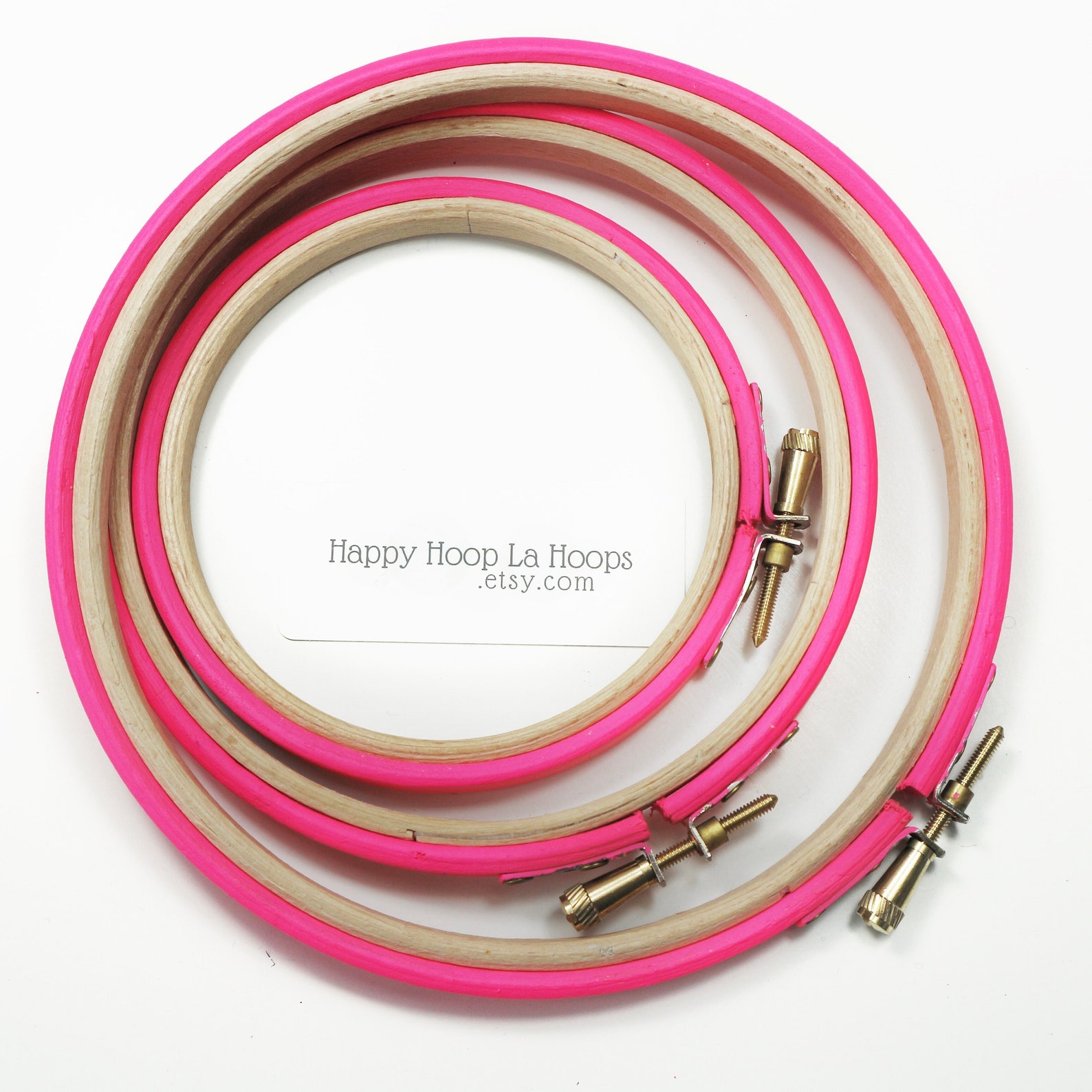 Small neon pink embroidery hoops 3 7 inch embroidery hoop  etsy Small neon pink embroidery hoops 3 7 inch embroidery hoop  etsy