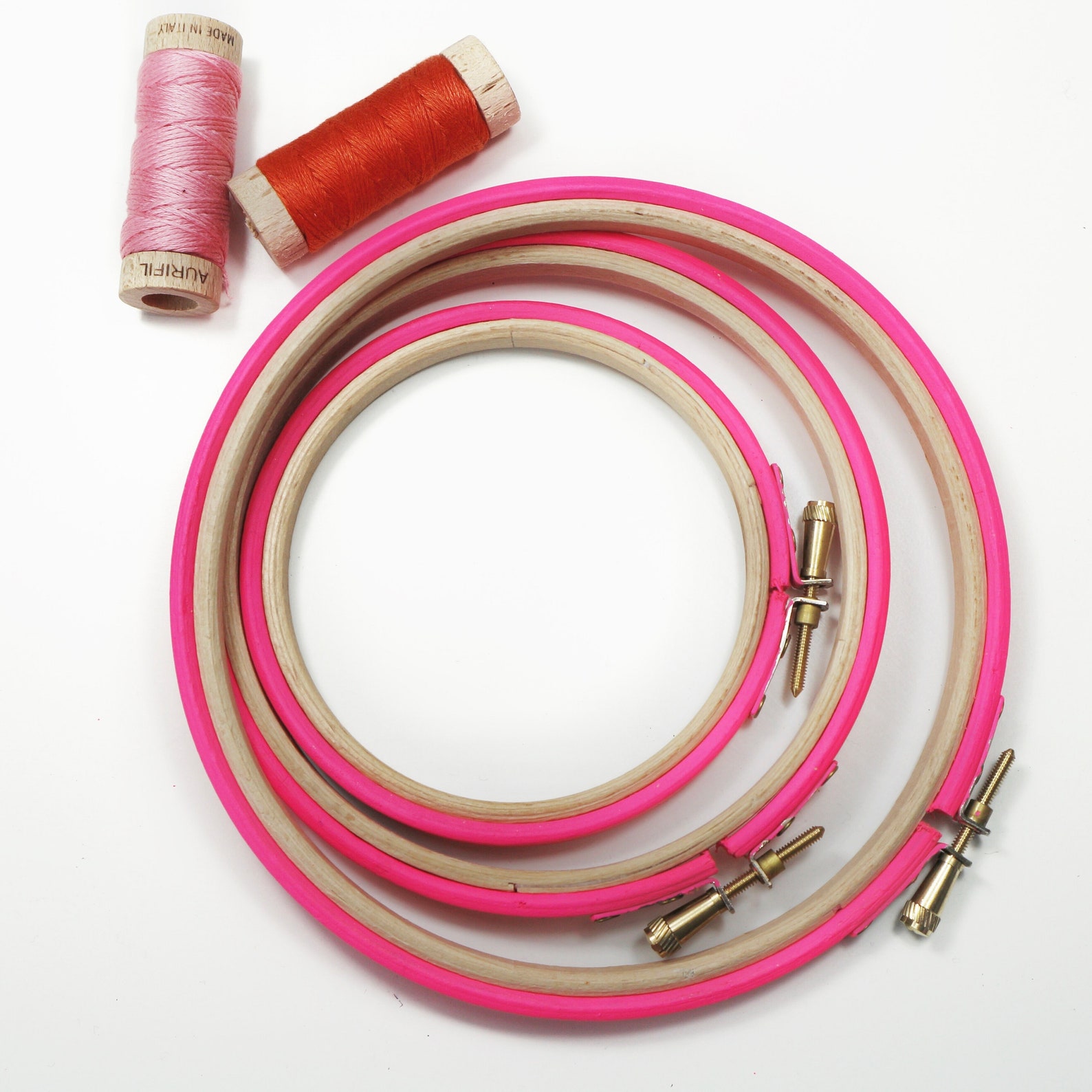 Small neon pink embroidery hoops 3 7 inch embroidery hoop  etsy Small neon pink embroidery hoops 3 7 inch embroidery hoop  etsy