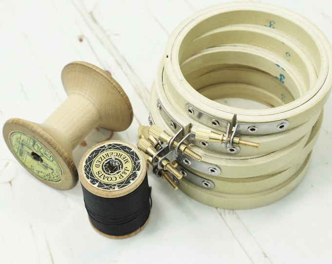 3 Inch Wooden Embroidery Hoop. Small Embroidery Hoop. Mini Embroidery