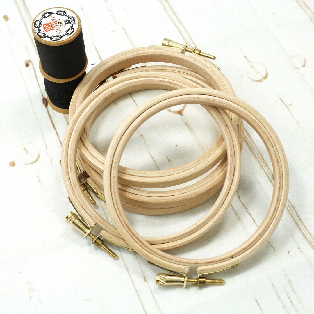 4 Inch Embroidery Hoop . Small Wooden Embroidery Hoop. Mini Embroidery
