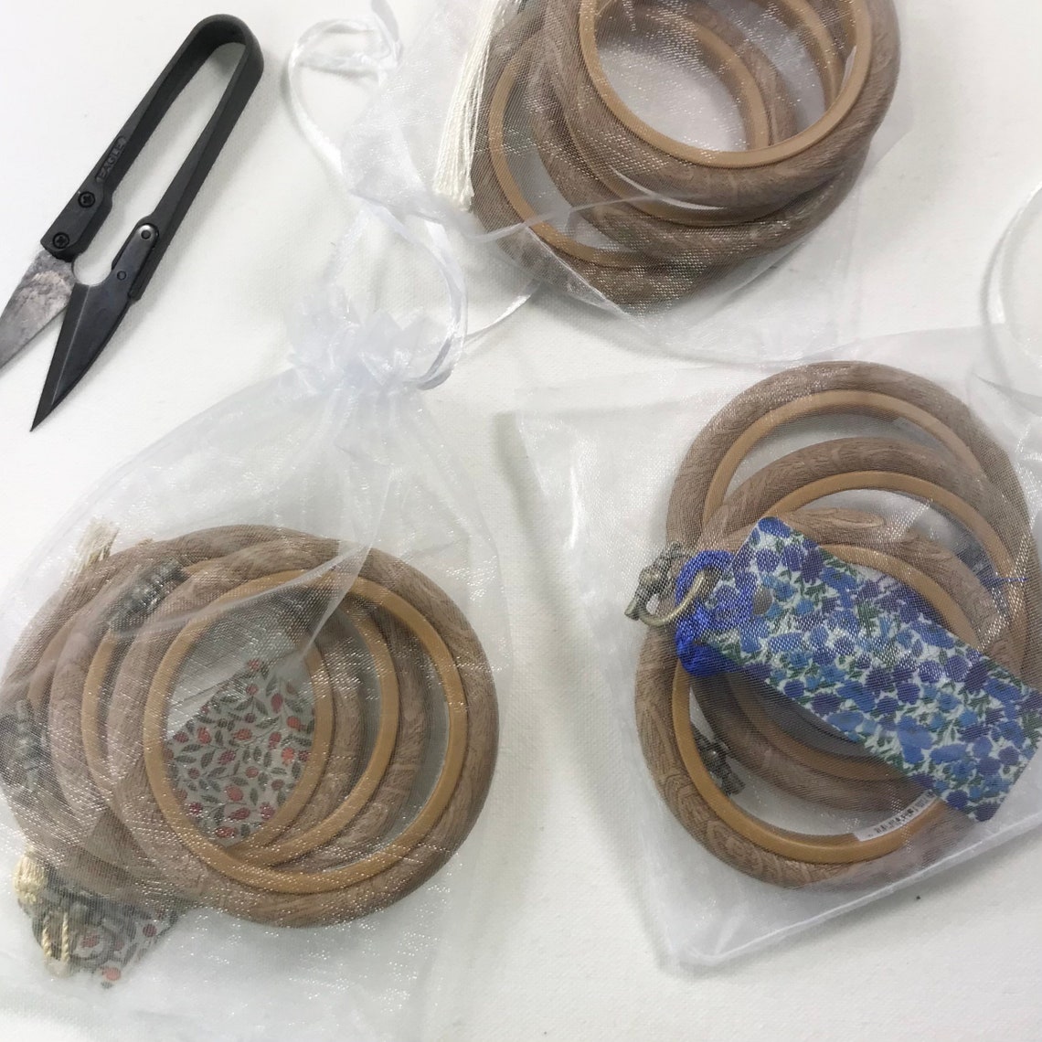 Mini Retro Flexi Embroidery Hoops. Set of Three. Embroidery Etsy UK