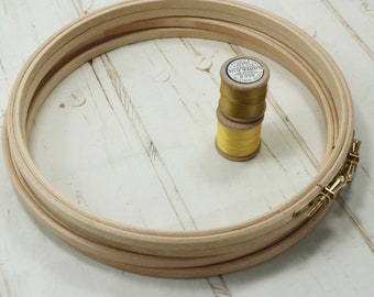 9inch Wooden embroidery hoop. Embroidery frame. Cross Stitch Hoop