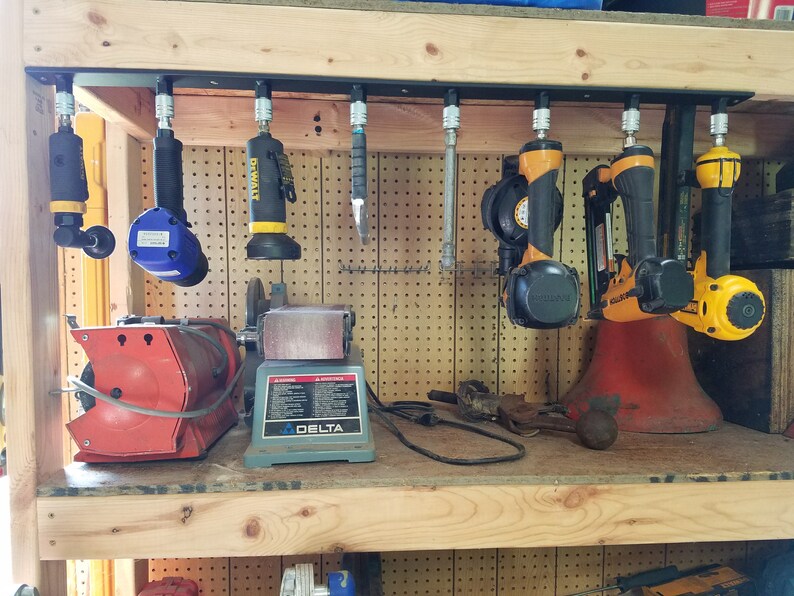 Pneumatic Tool Holder 8 mounts Etsy