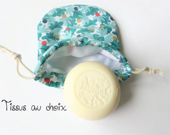 Bolsa de jabón impermeable - Estuche para jabón - Bolsa para jabón/champú sólido - Bolsa de jabón portátil - ¡Personalización disponible!