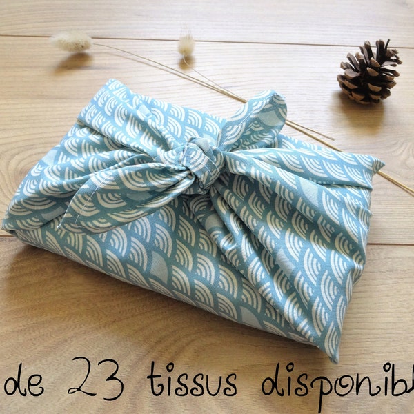 Furoshiki - Reusable fabric gift packaging / Ecological and zero waste packaging - Parties - Birthday - Christmas - Fabric of your choice