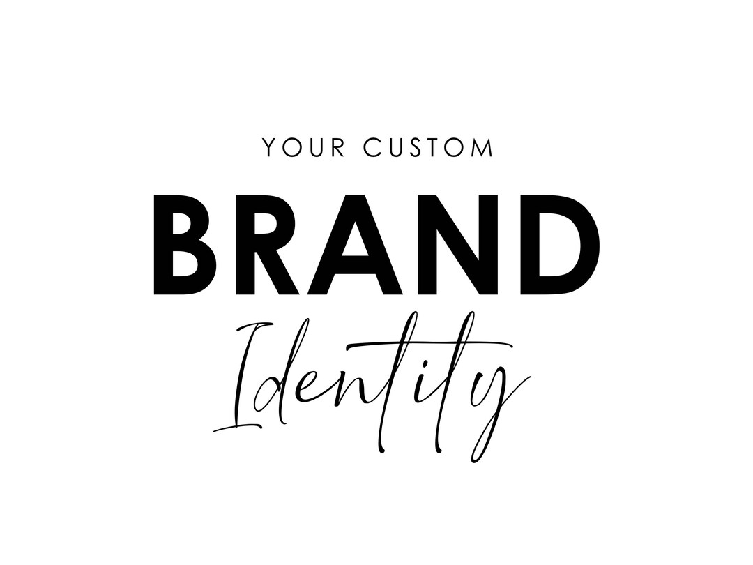 Customize Name Brand Brand Identity, Custom Branding, Corporate Style, Visual Identity ...