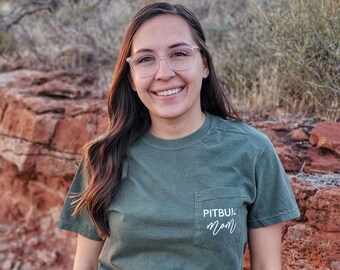 Pitbull Pocket Shirt - Etsy