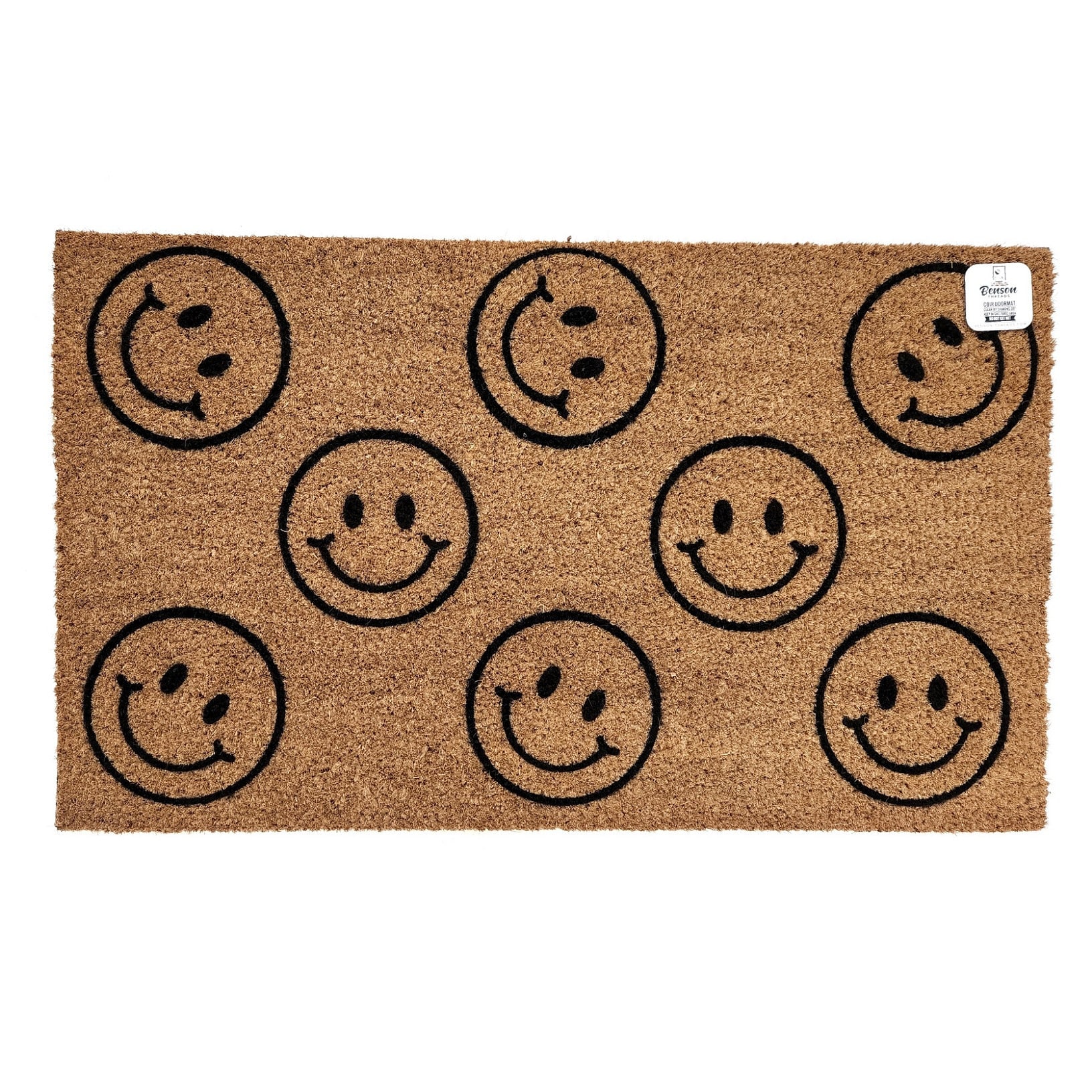 Smiley Face Doormat Coir Doormat Funny Doormat Cute 