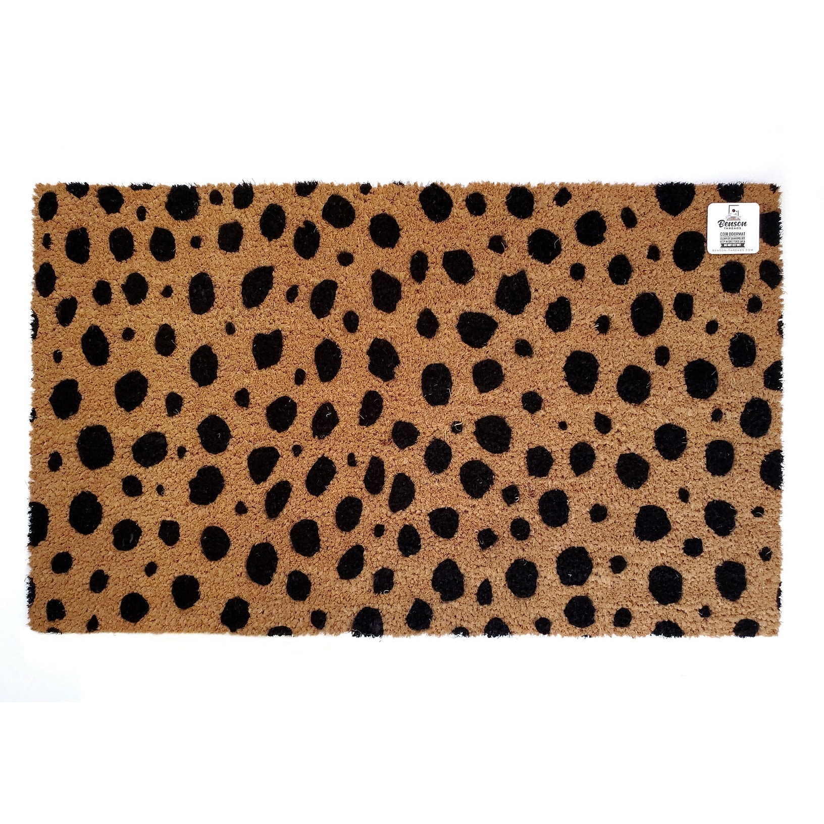 Leopard Doormat Cheetah Doormat Outdoor Rug Coir Mat Etsy