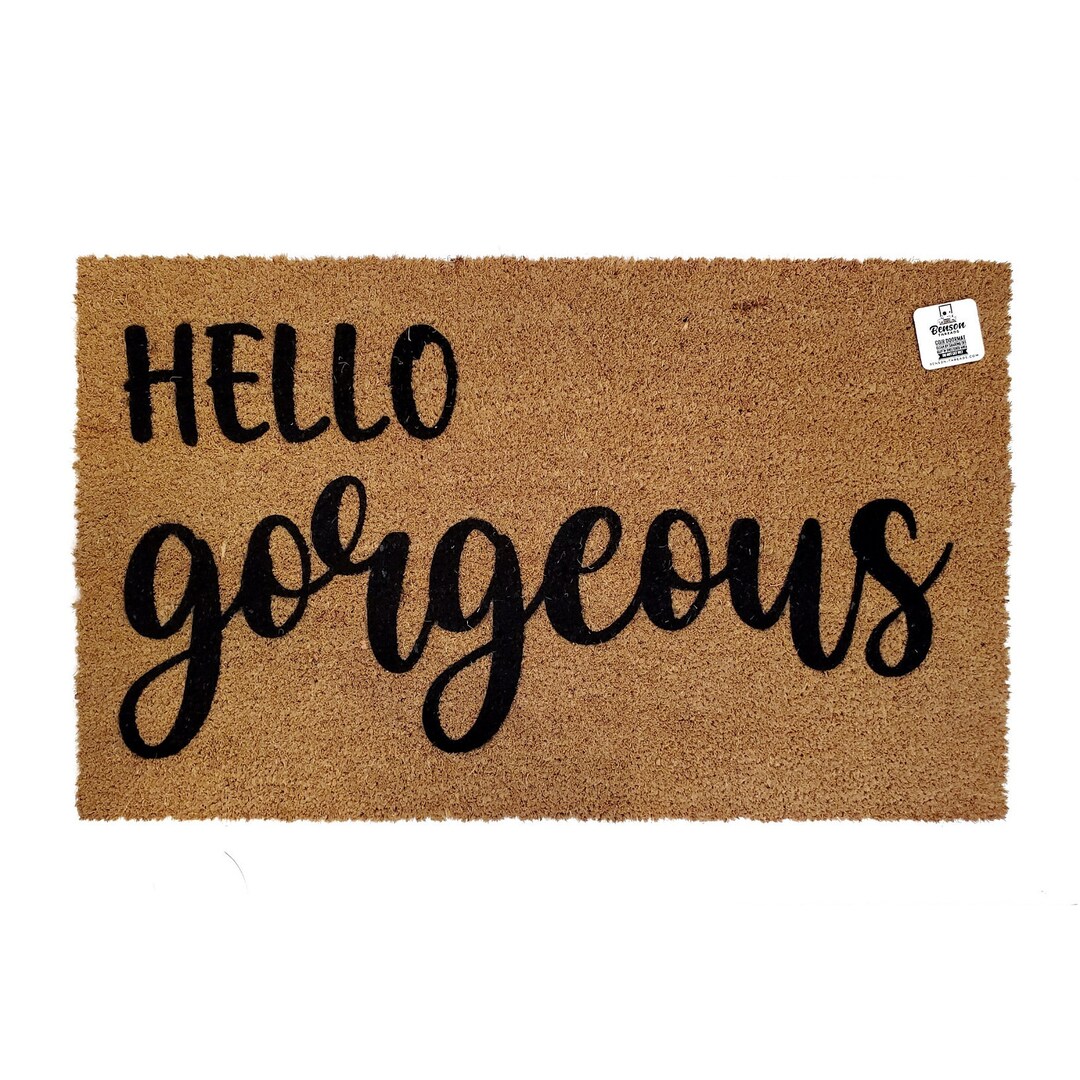 Hello Doormat, Hello Doormat, Cute Mat for Front Porch