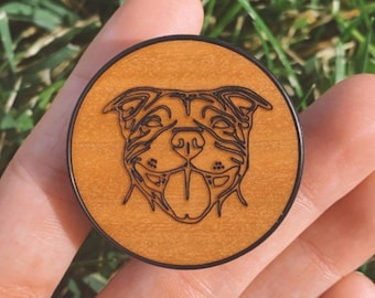 Pitbull head phone pop / Amante de Pitbull / Pitties / Muéstrame tus lástimas / pop de teléfono / Regalo de amante de Pitbull / Pitbulls / Accesorios Pitbull