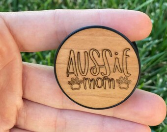 Aussie Mom phone pop | Aussie lover | Australian Shepherd | Aussie Dog | Dog mom | Dog lover | Gift for dog lover