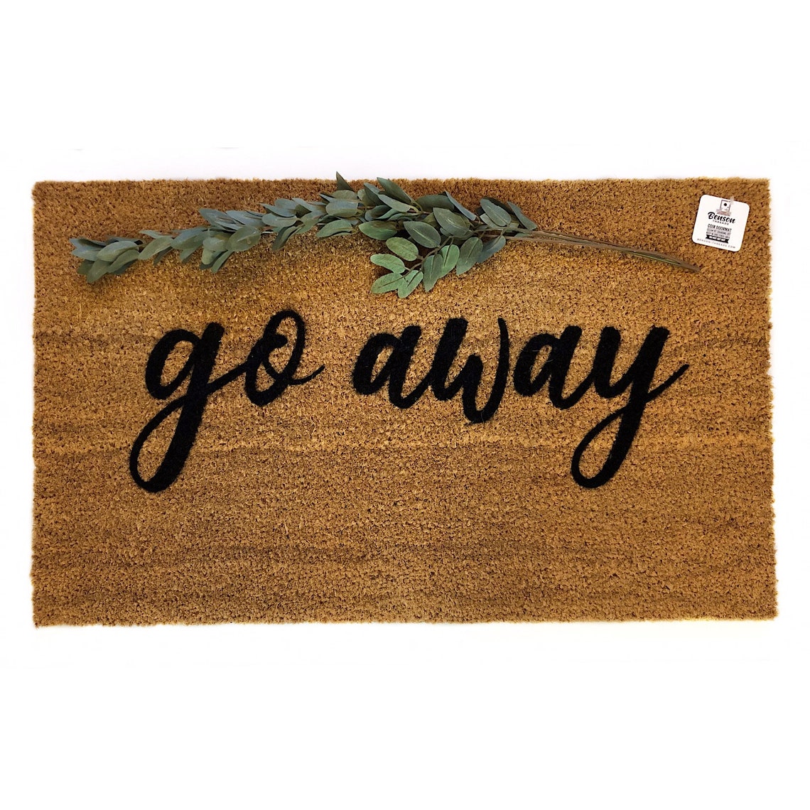 Go Away doormat / Go Away / Funny Door Mat / Mat / Etsy