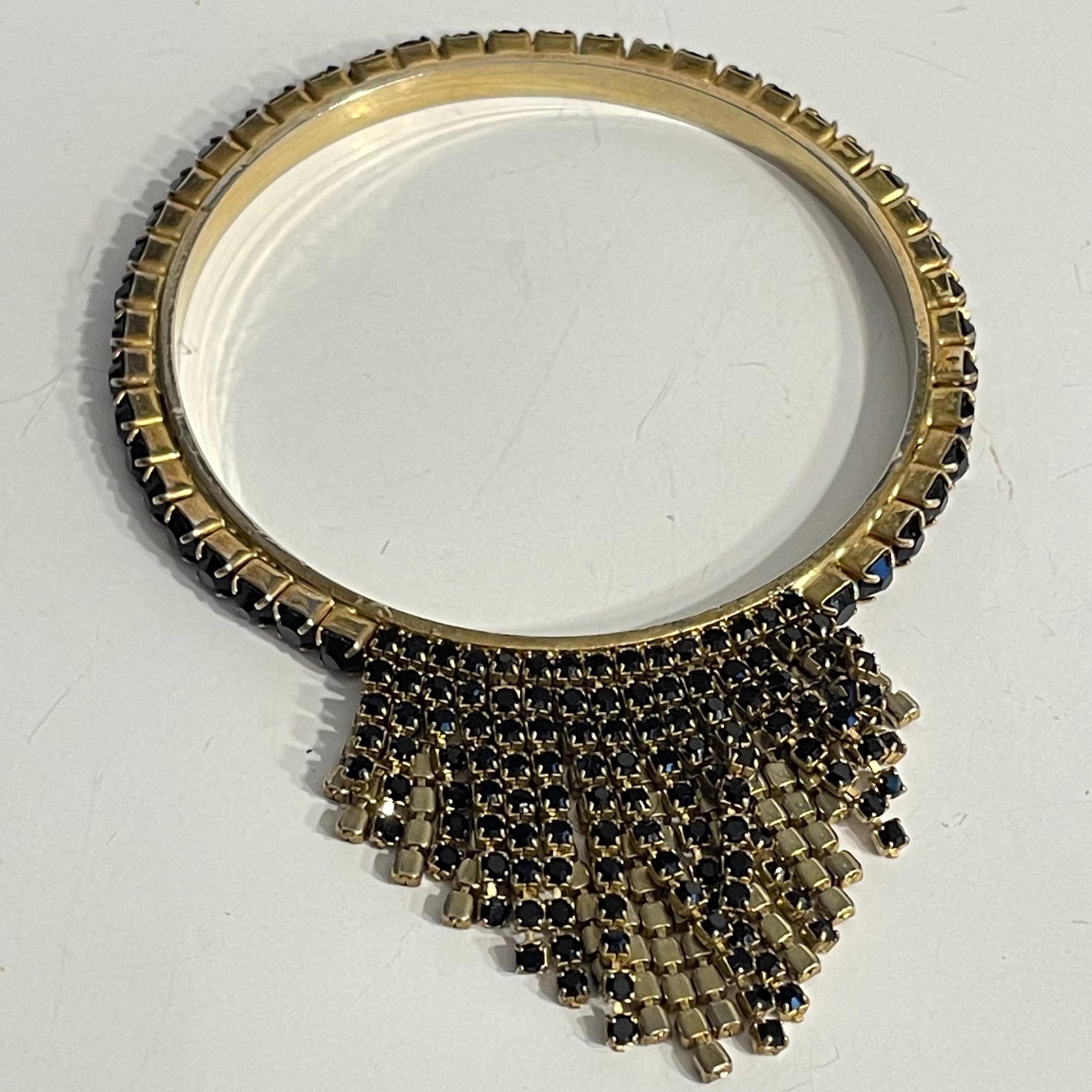 ブレスレット Crystal-embellished Fringe Bracelet Amazon.com: Rumtock Glitter Rhinestone Cuff Fringe Wrap