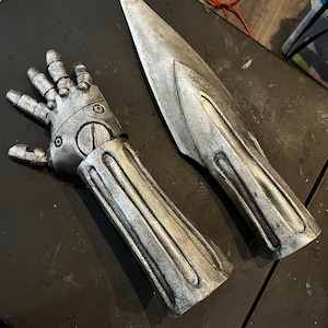 Edward Elric Automail hand and forearm TEMPLATE