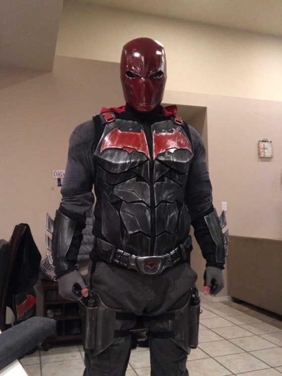 Red Hood Torso Armor Template Etsy Ireland