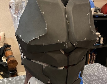 Red Hood/ Hero Armor Template for Foam