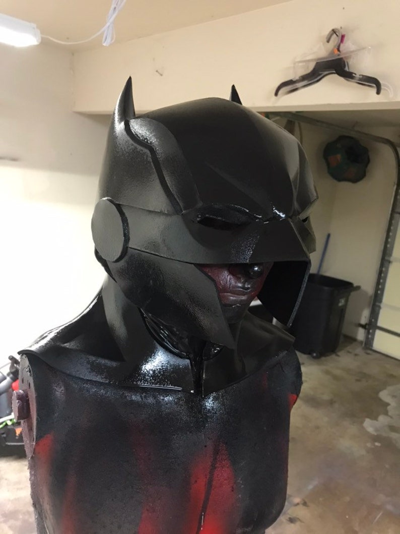 Batman Cowl Template Batman Cowl Template