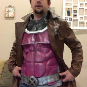 Gambit Muscle torso TEMPLATE- DIGITAL DOWNLOAD