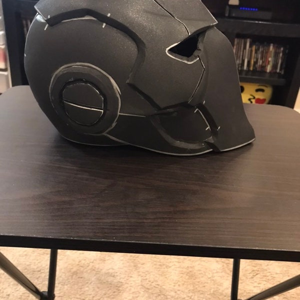 Red Hood Ronin Helmet TEMPLATE