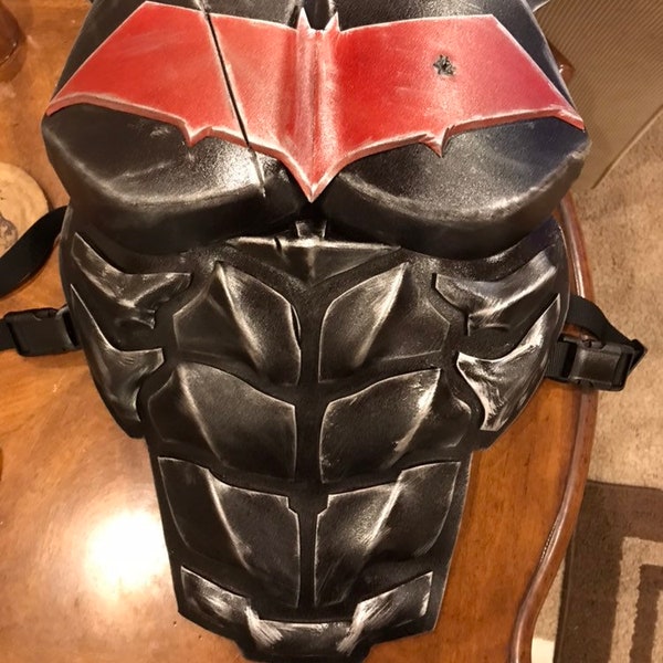 MODÈLE d'armure de torse Red Hood
