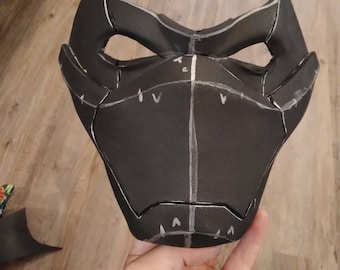 Red Hood Outlaw mask V2 TEMPLATE