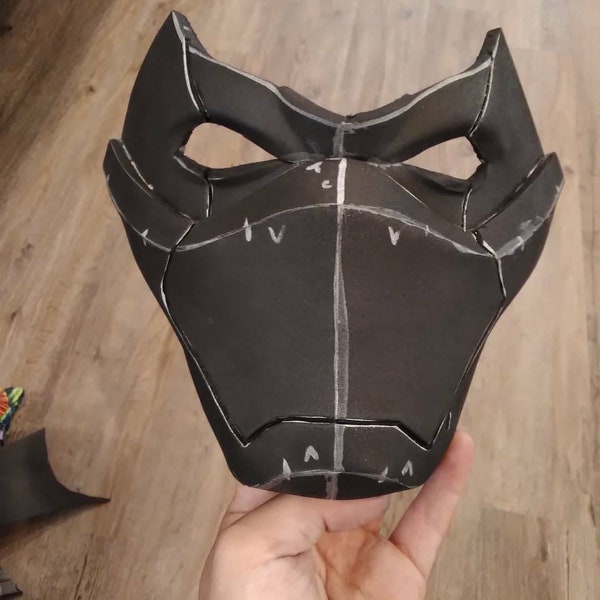 Red Hood Outlaw mask V2 TEMPLATE