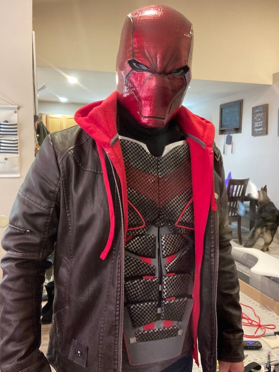 Titans Red Hood Armor Template Download Etsy Uk