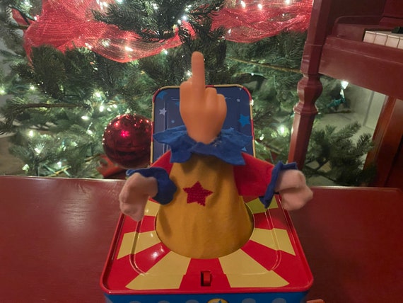 Middle Finger Musical Jack-in-the-box… Adult Novelty Gift - Etsy