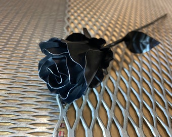 New Limited Edition Black Steel Rose