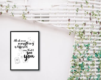 Tangled Quote | 8x10 Printable