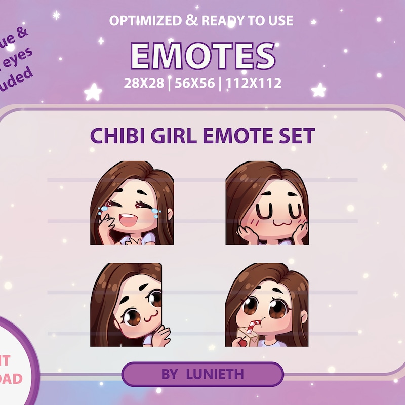 Cute Chibi Girl Base - Etsy