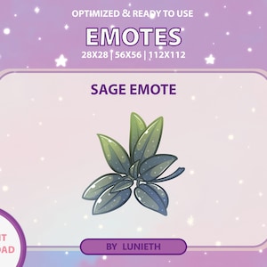 Weiser Emote | Süßes Twitch Emote Design | Twitch Discord Youtube | Kanalpunkte