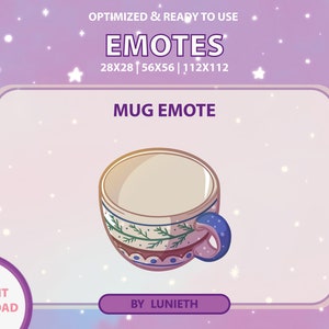 Empty Mug Emote | Twitch Emote | Youtube Twitch Discord | Channel Points
