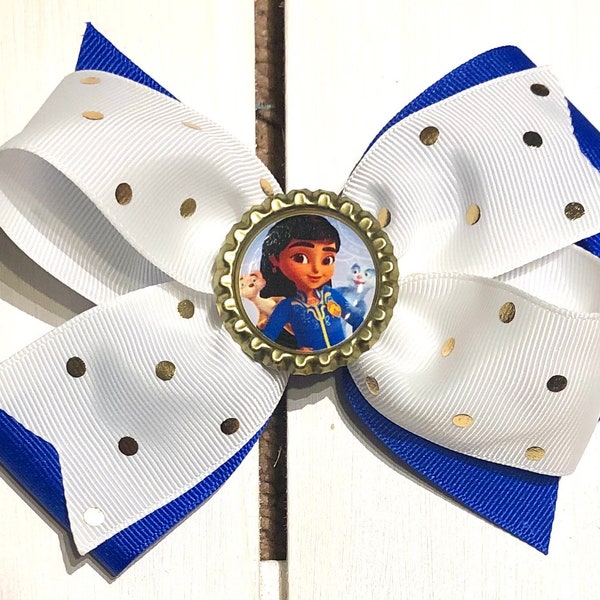 Mira Bow. Disney Inspired Mira Bow. Mira Hair Bow. Mira Royal Detective Birthday. Mira Hairbow. Mira Royal Detective necklace set