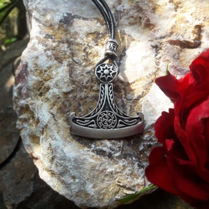 Axe of Perun leather necklace,Hatchet amulet jewelry,Viking axe,Norse,Protection Amulet,Perun Slavic God of Thunder,slavic mythology