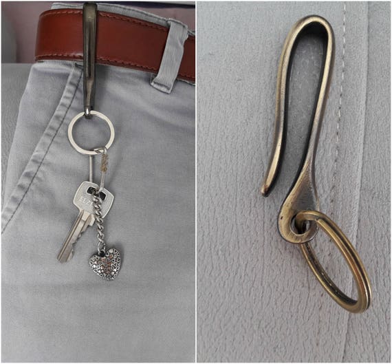 Key Hook for Pants,hook Keychain,holder Ring for Keys,keychain Hanger for  Pants,holder Belt Accessories,hook Key Ring Tool,belt Key Holders 