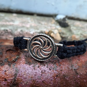 Armenian eternity sign rope bracelet,Arevakhach symbol jewelry,Armenian national symbol bracelet,Armenian sun-cross,Wheel of Eternity