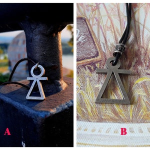 Tanit Goddess sign necklace,Punic and Phoenician goddess Tanit jewelry,chief deity of Carthage,Tinnit symbol of fertility,Protection amulet