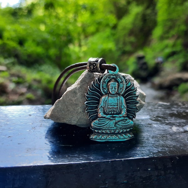 Buddha Siddhattha Gotama symbol necklace,Hindu astrology,meditator,spiritual teacher,ancient India,religion of Buddhism.Shakyamuni Buddha