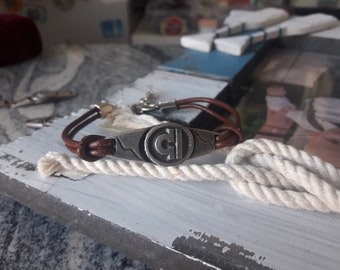 Libra Zodiac leather bracelet,Libra horoscope sign,Astrology sign bracelet,unisex bracelet,Friendship gift,Horoscope jewelry,adjustable