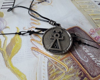 Tanit Goddess symbol necklace,Tanit Carthaginians great goddess jewelry,Tannou Punic and Phoenician goddess,Lucky protective talisman gift