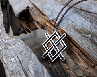 Gungnir Symbol necklace,Norse polyhteism,Gungnir is Odin's magical spear,weapon of Odin,Viking jewelry,norse mythology,Pagan Esoteric