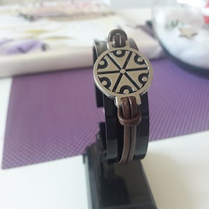 Perun God symbol Bracelet,Slavic God of Thunder and lightning,slavic pagan mythology jewelry,uniqe bracelet,thunder wheel,accessories